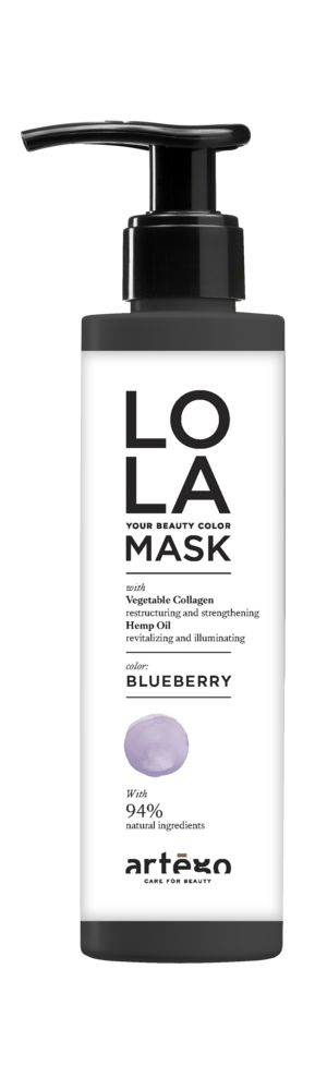 01-039006 LOLA COLOUR MASK BLUEBERRY 200ML